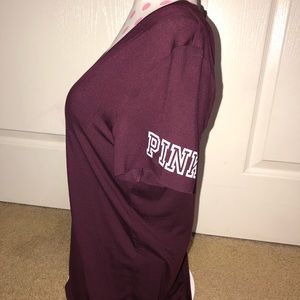 BRAND NEW W/TAGS! VS PINK super soft v neck tee
